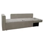Kép 7/7 - Kihúzható kanapé, bézses szürke Taupe, PEGY P