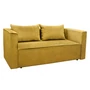 Kép 1/7 - Kihúzható kanapé, sárga, PEGY P