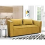 Kép 2/7 - Kihúzható kanapé, sárga, PEGY P