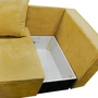 Kép 5/7 - Kihúzható kanapé, sárga, PEGY P