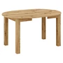 Kép 1/3 - Kihúzható étkezőasztal, artisan tölgy, 103-142x76 cm, HARRY
