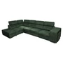 Kép 6/8 - Ülőgarnitúra, smaragdzöld, balos, MALAGA BIG
