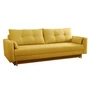 Kép 1/7 - Kihúzható kanapé, sárga, BONYK