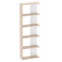 Kép 5/8 - Polcállvány, sonoma tölgy/fehér, AGATIO
